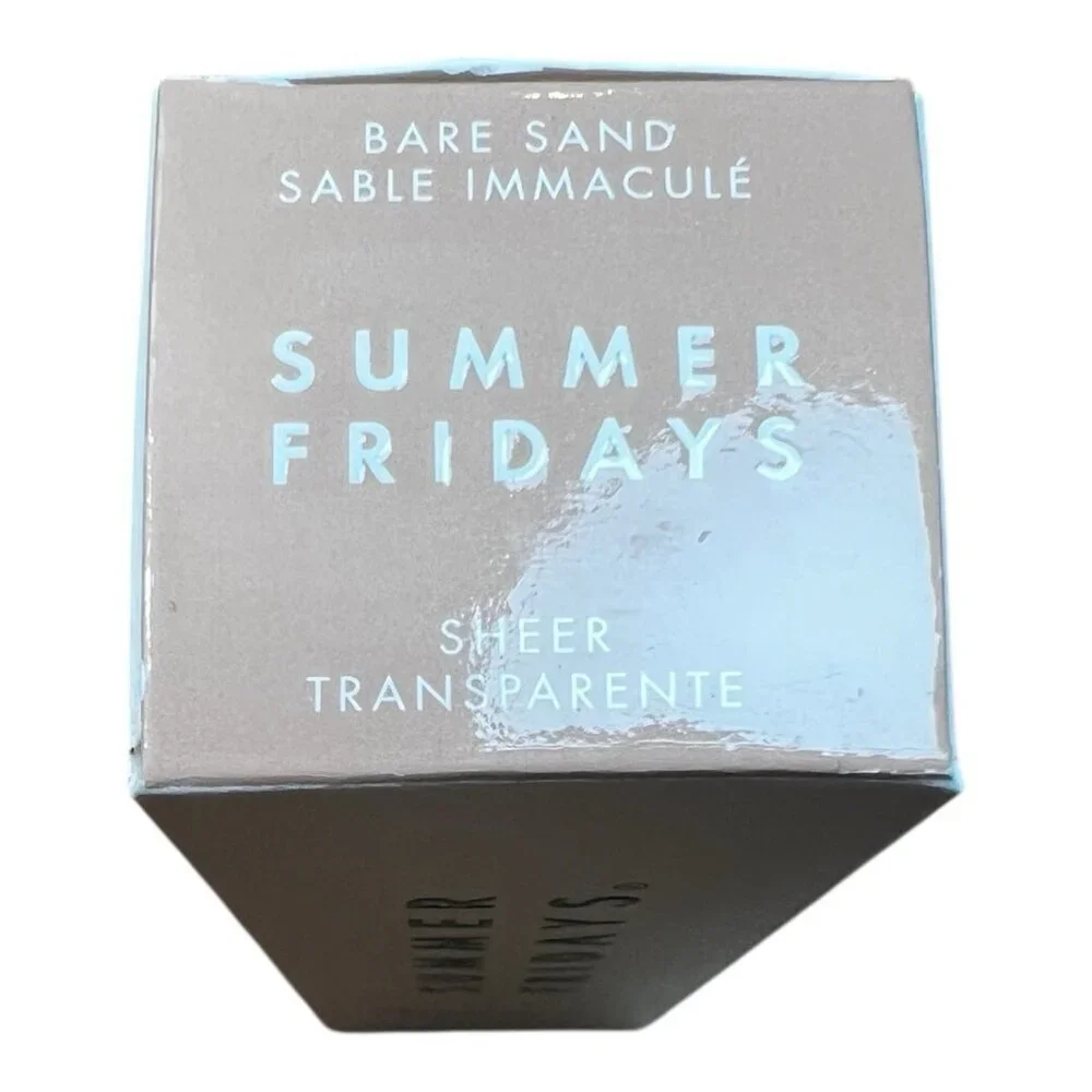 Summer Fridays Dream Lip Oil Bare Sand 0.15oz New in Box Vegan Authentic